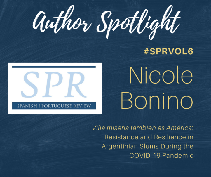 Author Spotlight SPR Volume 6, Nicole Bonino