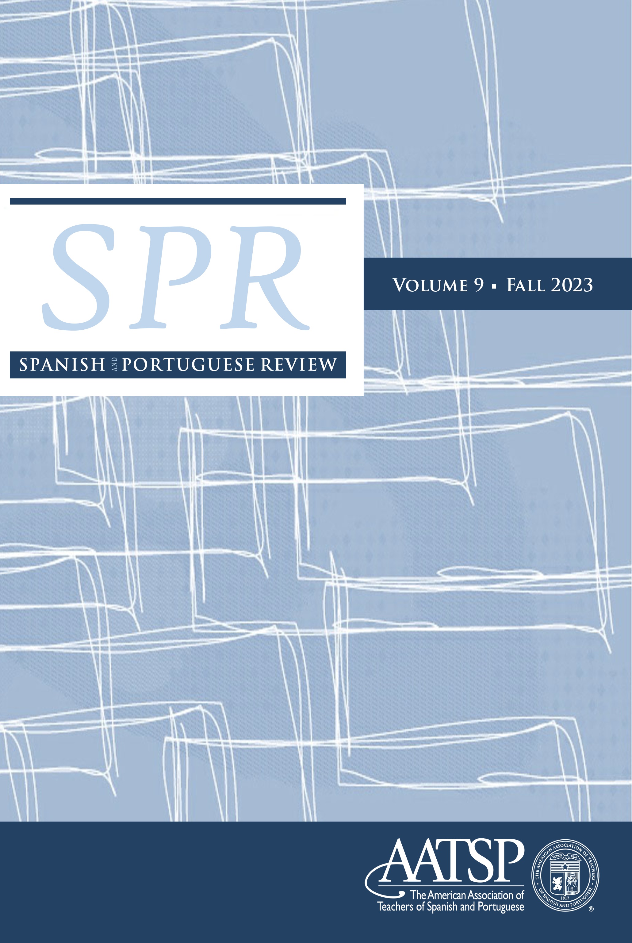 Cover of SPR for Volume 9, FAll 2023